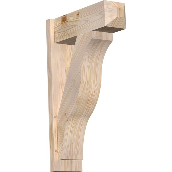 Ekena Millwork Funston Smooth Craftsman Outlooker, Douglas Fir, 7 1/2"W x 22"D x 34"H OUT08X22X34FST04SDF - main